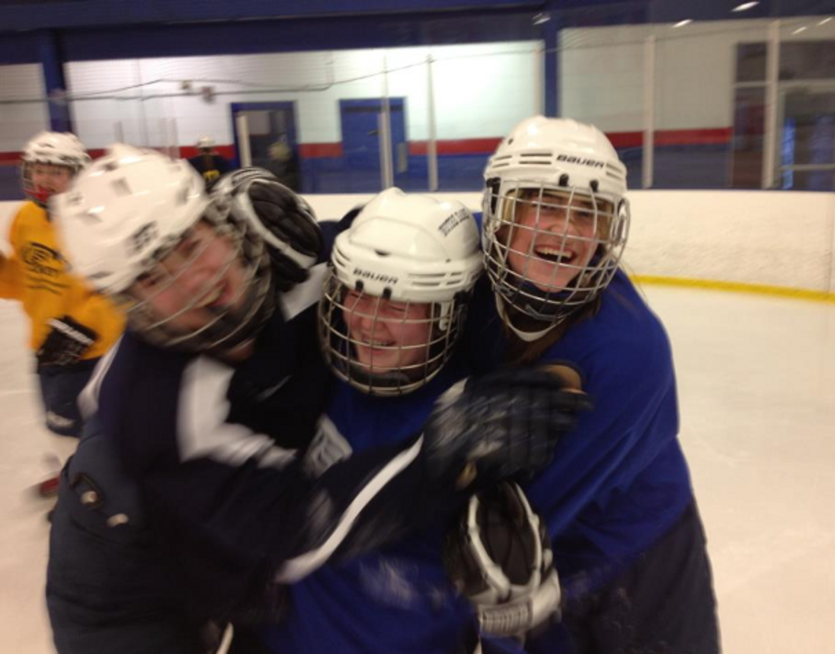 What Happens When Girls Play Ice Hockey