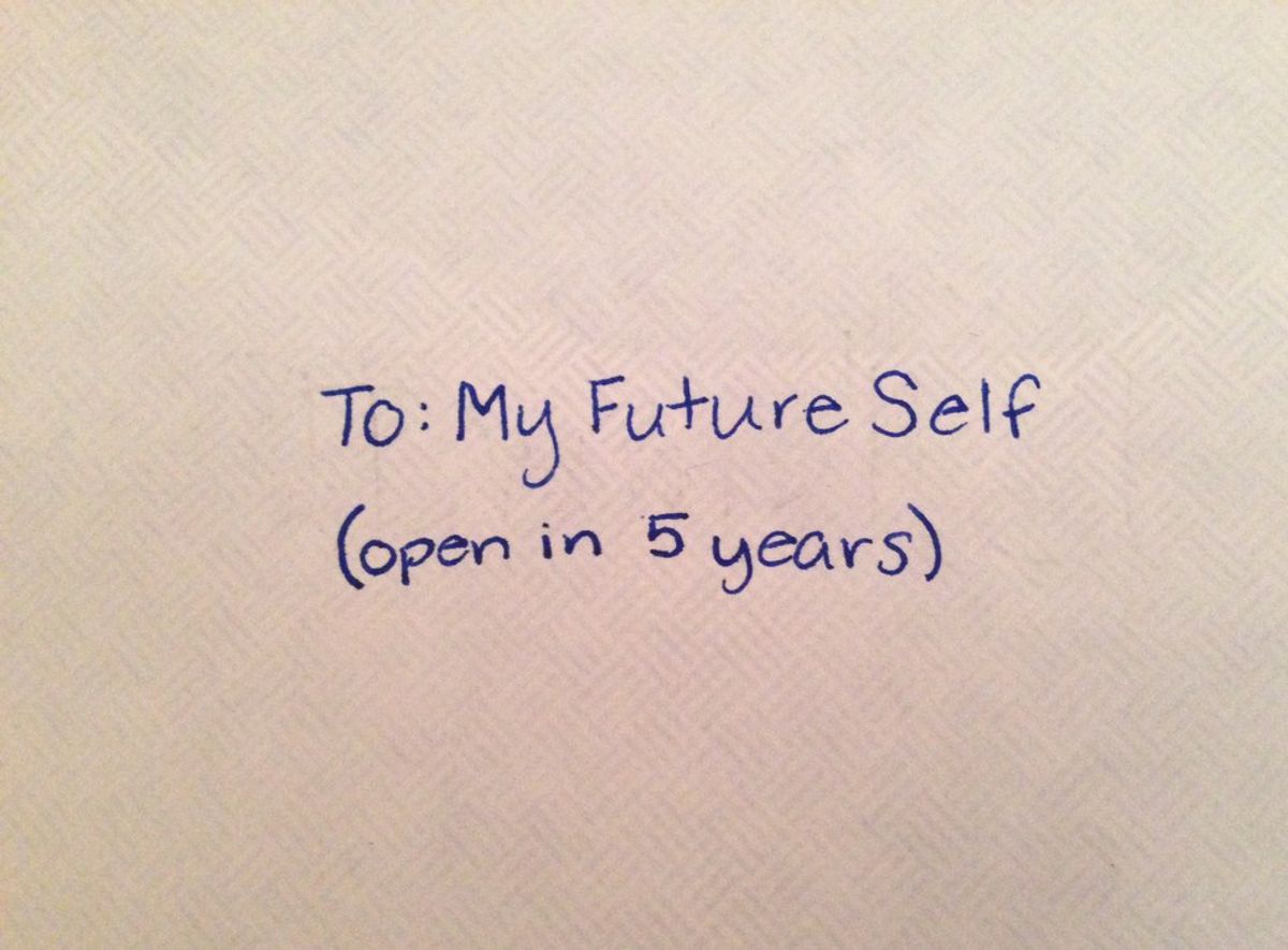 A Letter To Myself In 5 Years