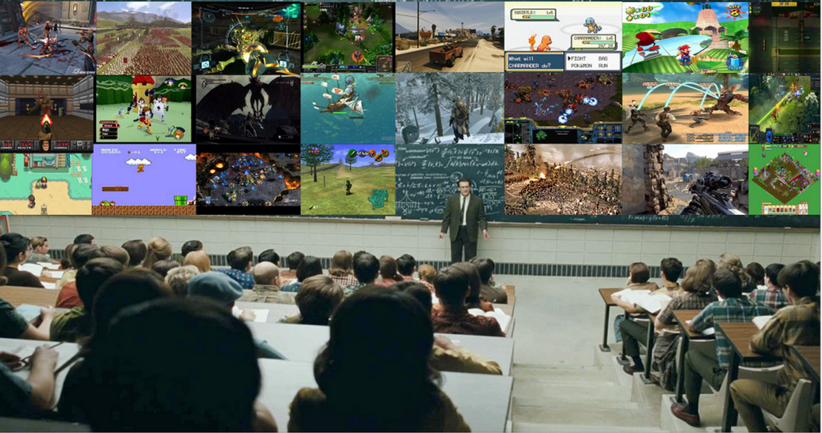 Video Games In The Classroom?