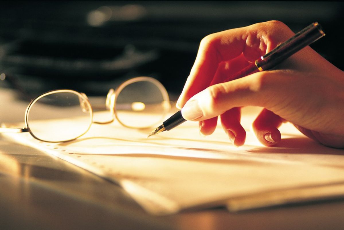 A Few Words On The Editing Process