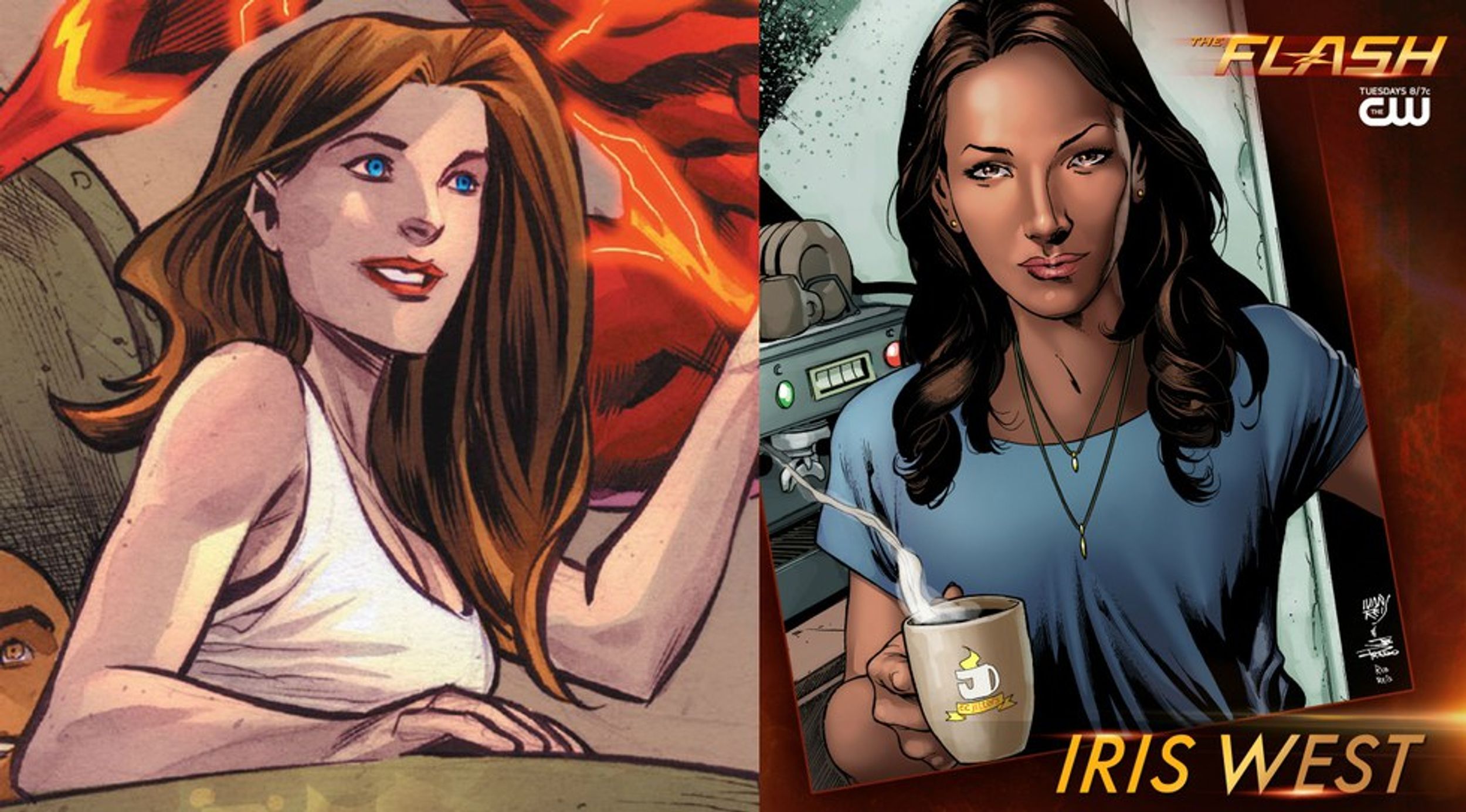 The Changing Face Of Iris West