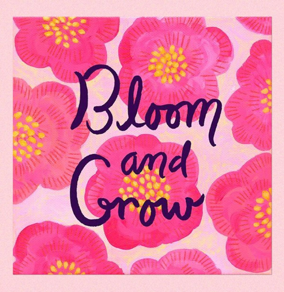 Be Always Blooming