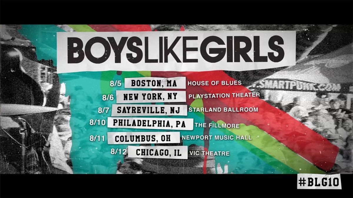 Concert Review Boys Like Girls in Chicago