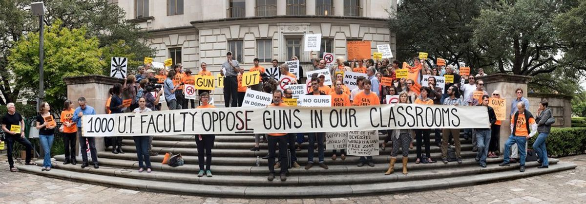 Dear Texas Legislators: UT Students Oppose Guns In Classrooms