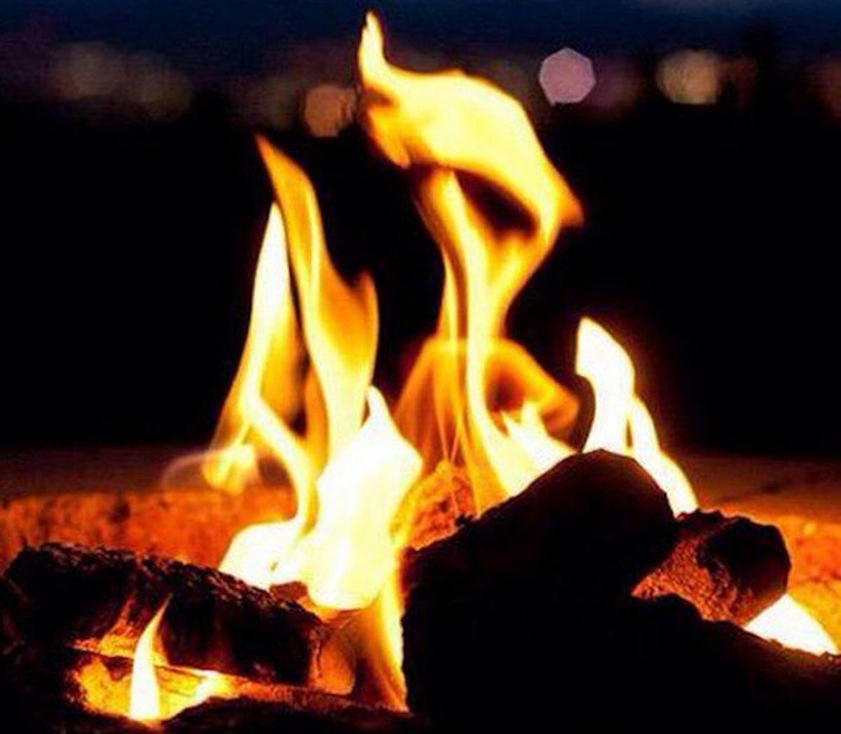 Standing Outside The Fire