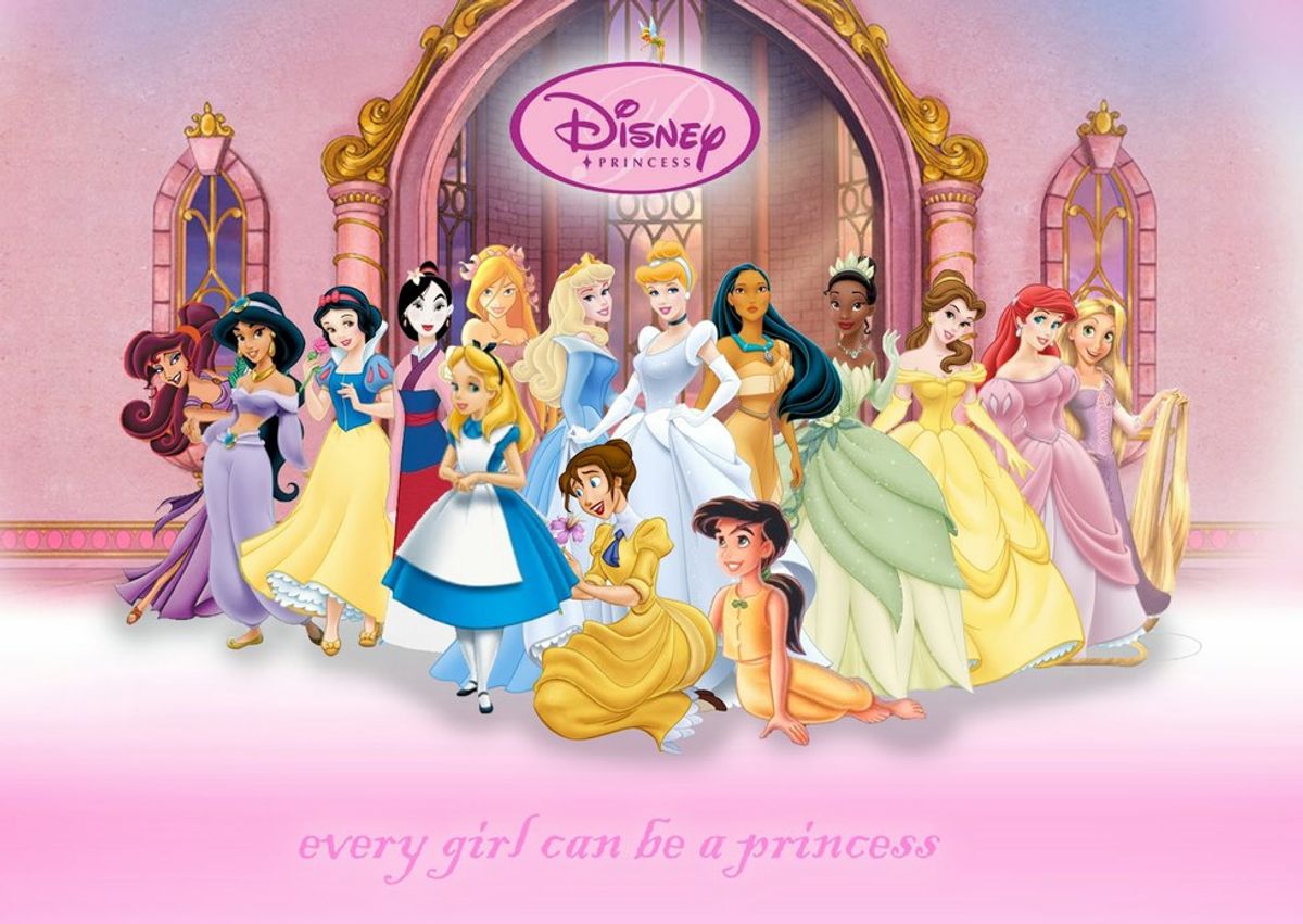 Disney Princesses Of Every Day Of The Week