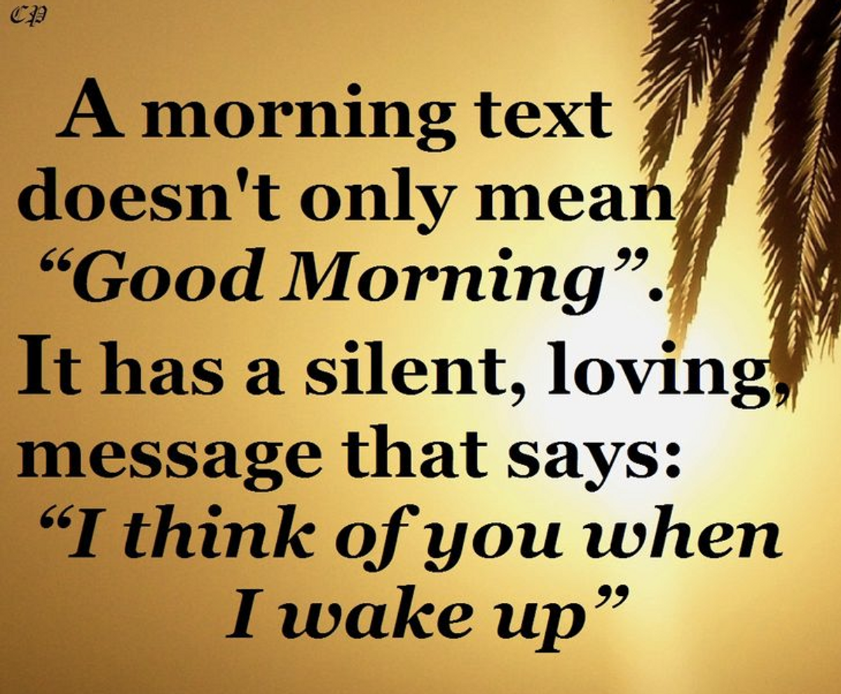 The Good-Morning Message