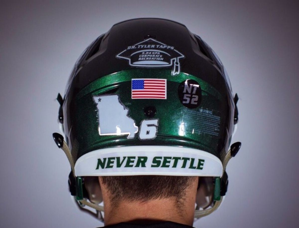 Controversial New Helmet Stickers In College Football