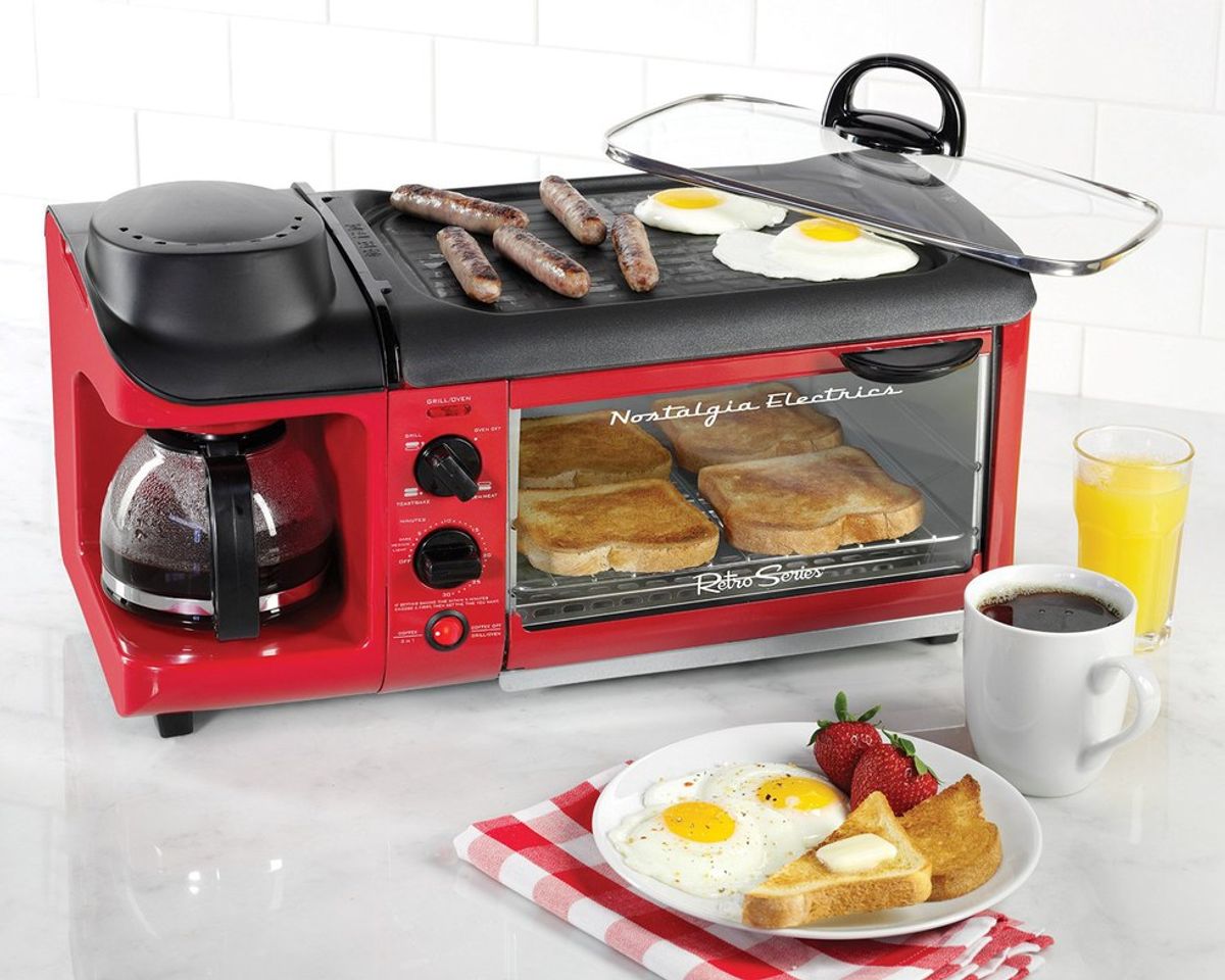 This 3-in-1 Breakfast Station Will Have You Leaping Out Of Bed