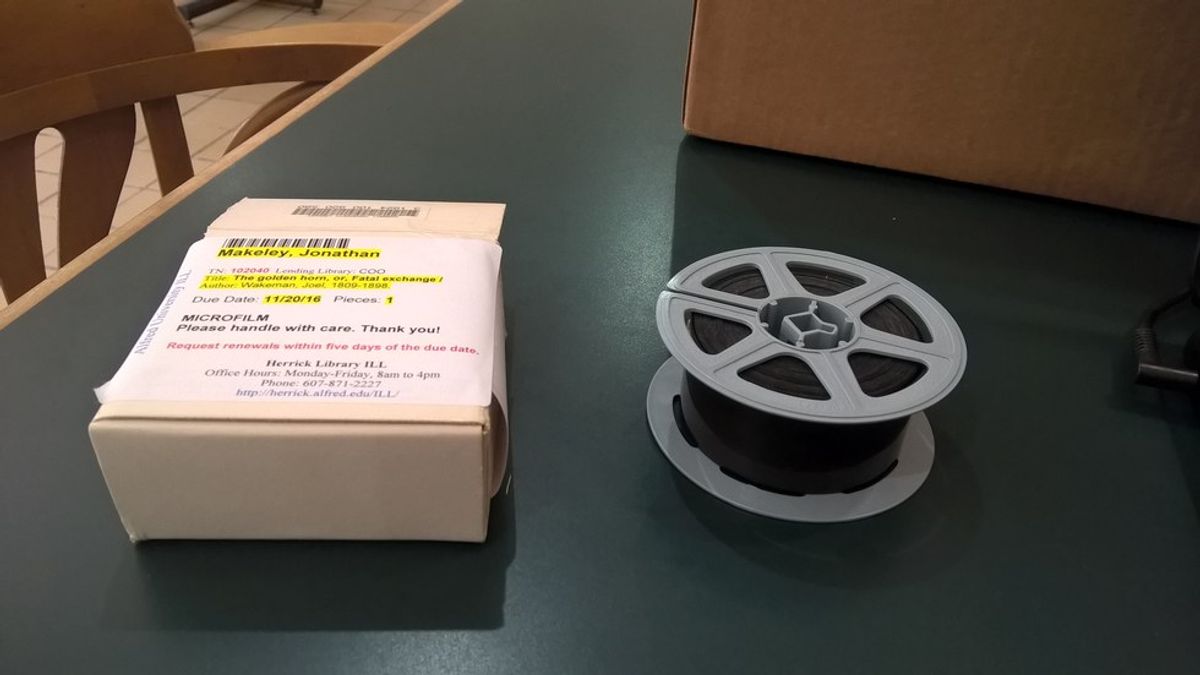 Historical Research With Microfilm