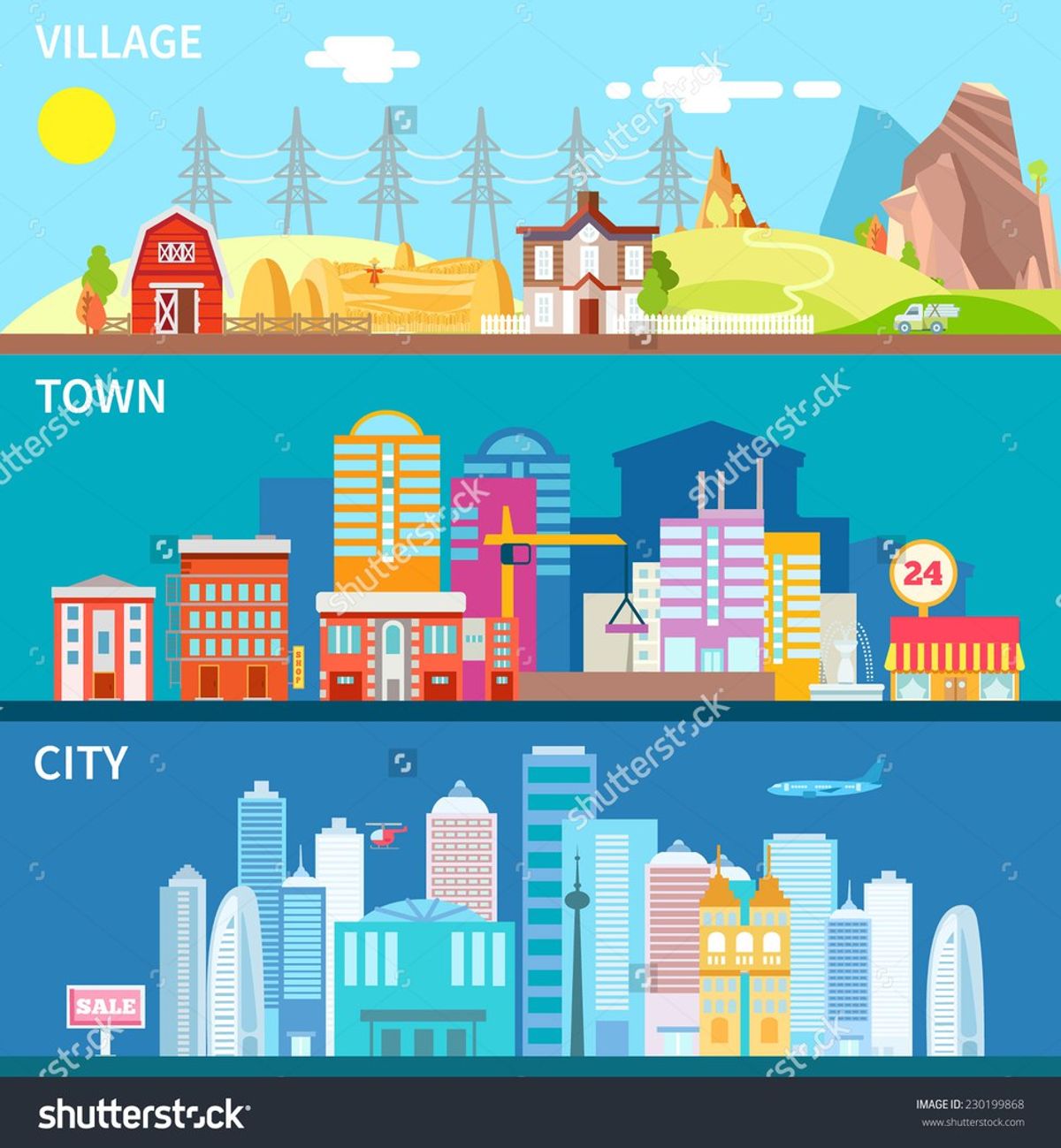 8 Differences Between City and Rural Life