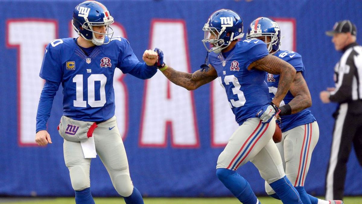 Eli Condemns Obj But Not Josh Brown