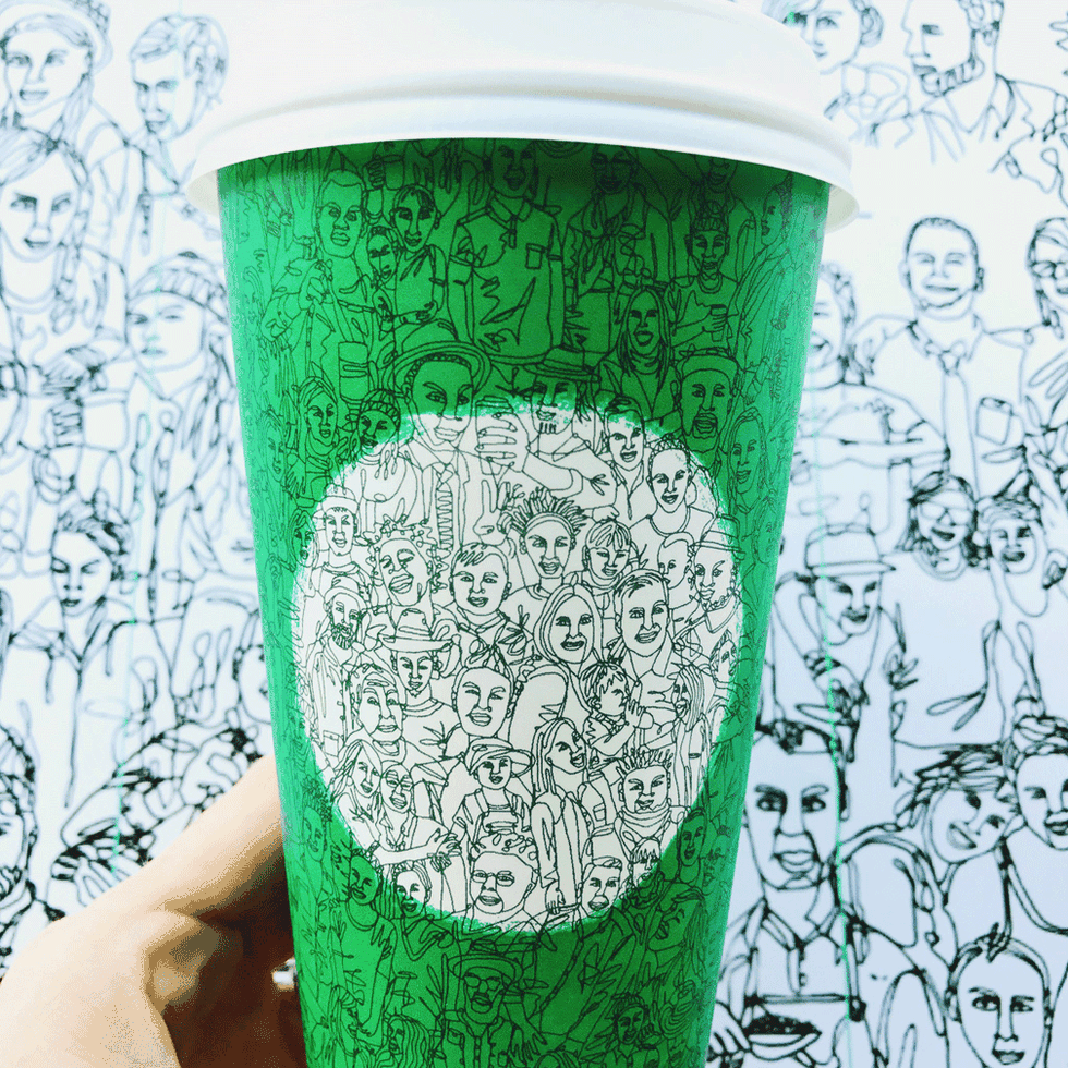 The Starbucks Green Cup Is Genius