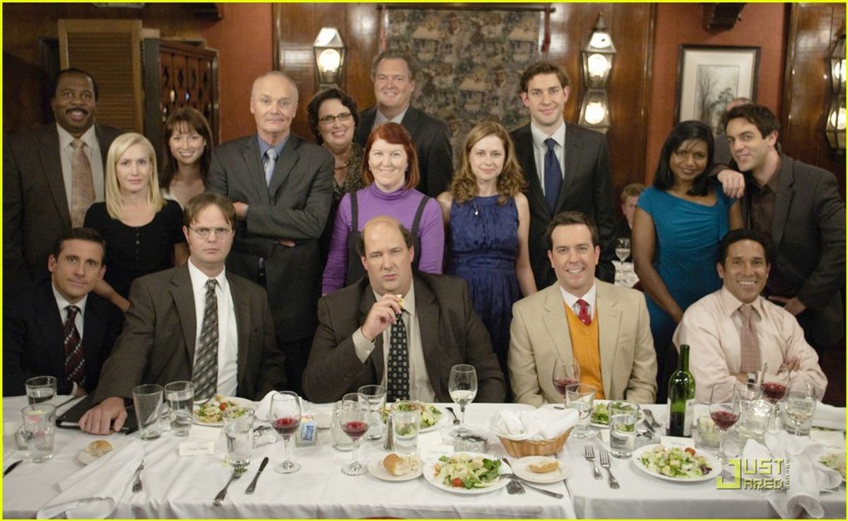 Thanksgiving As Told By GIFs From The Office