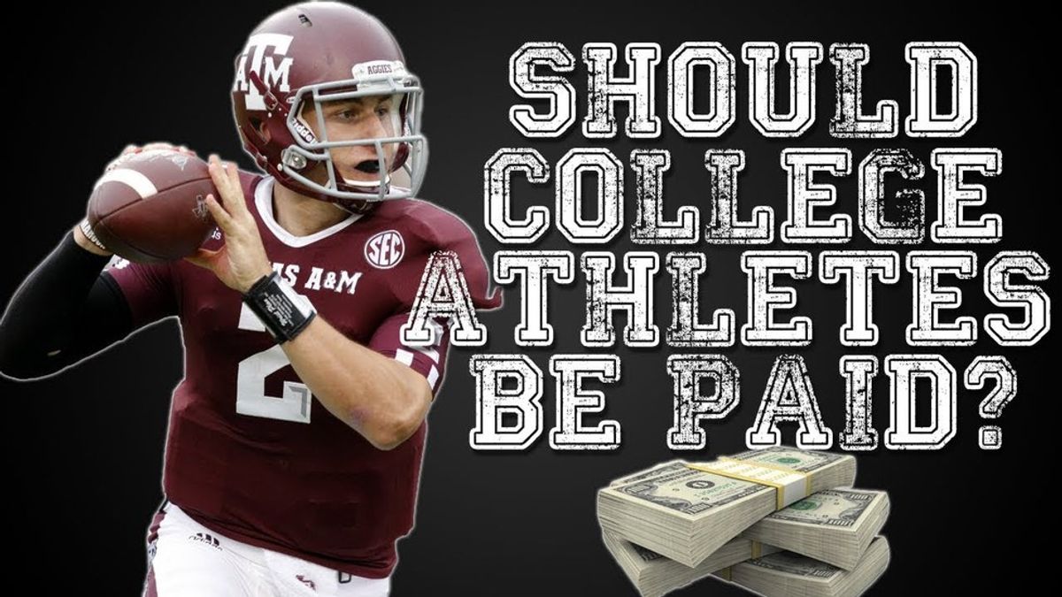 Why College Athletes Shouldn’t Be Paid