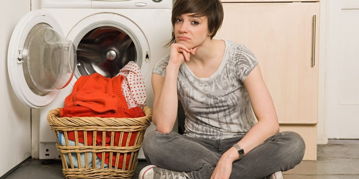 6 Stages Of Doing Laundry At College