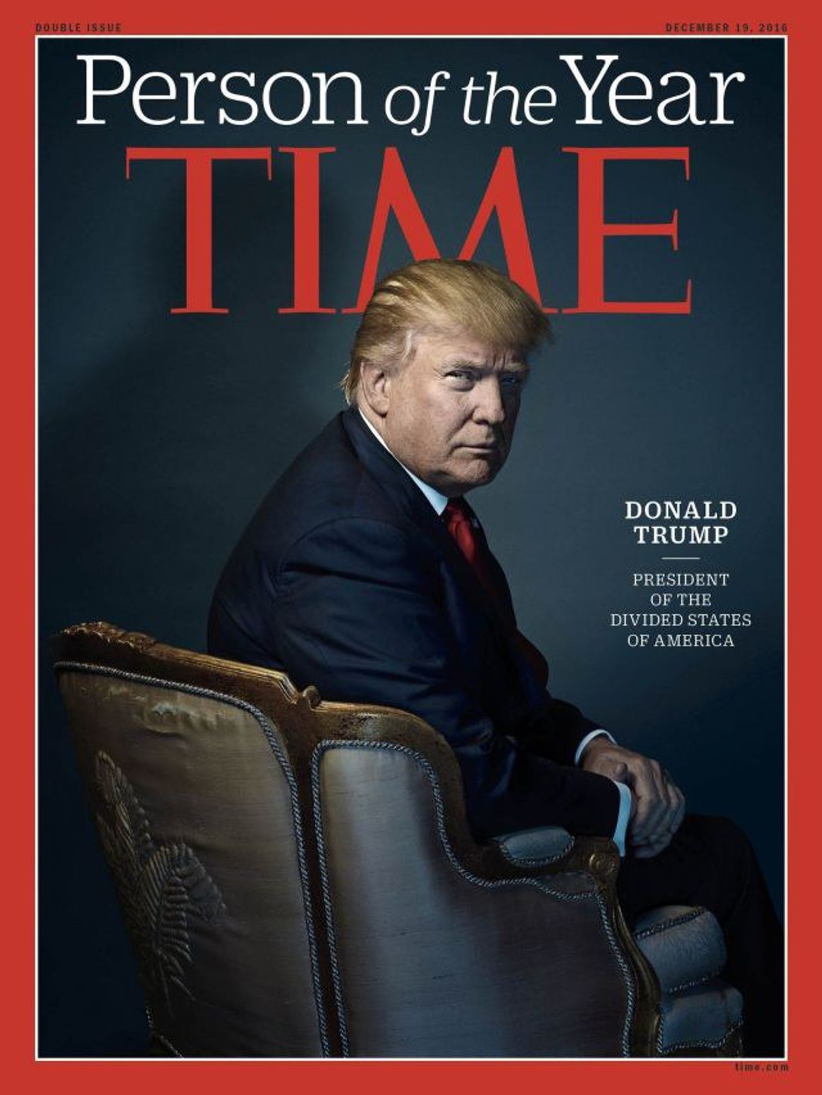 I Won't Congratulate Donald Trump On Person Of The Year