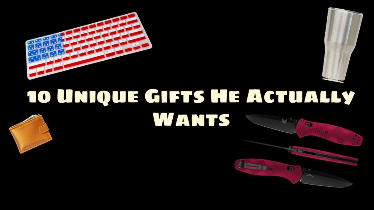 10 Unique Gifts He Actually Wants