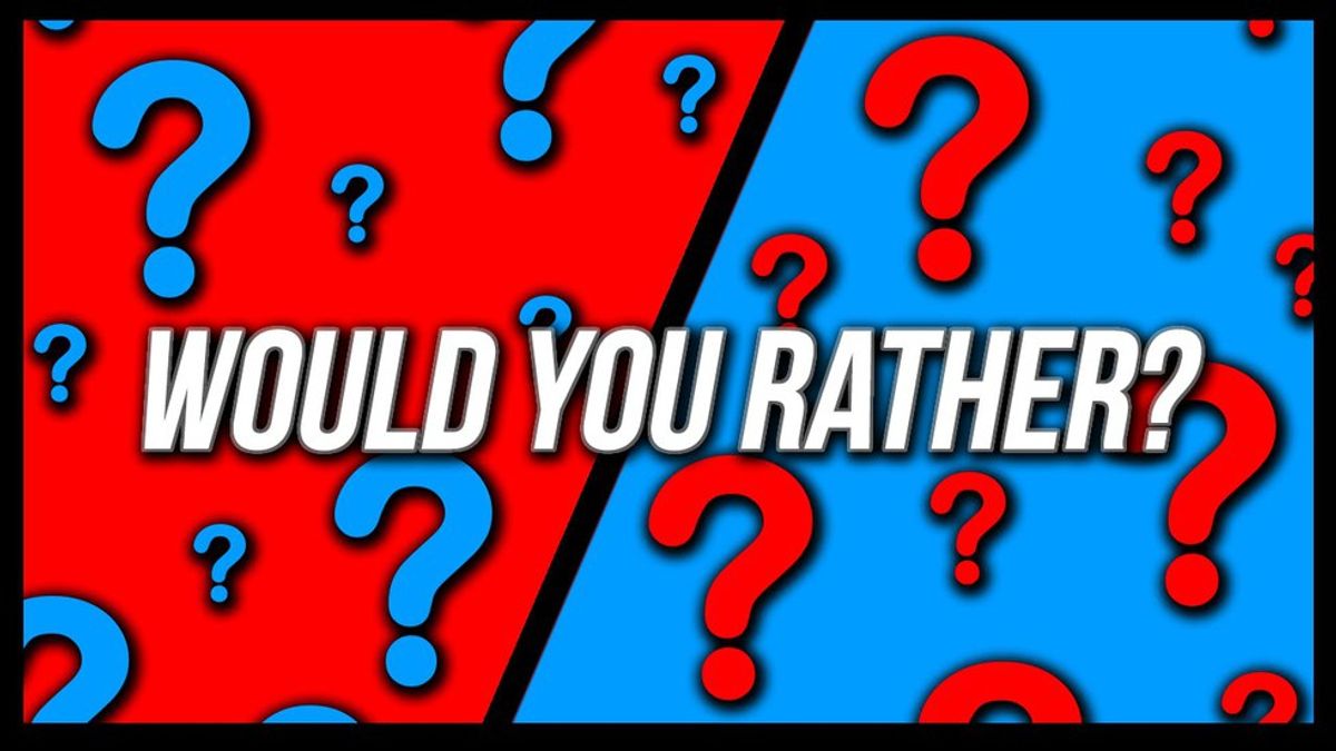 Would You Rather Questions to Make Conversation (1/1)