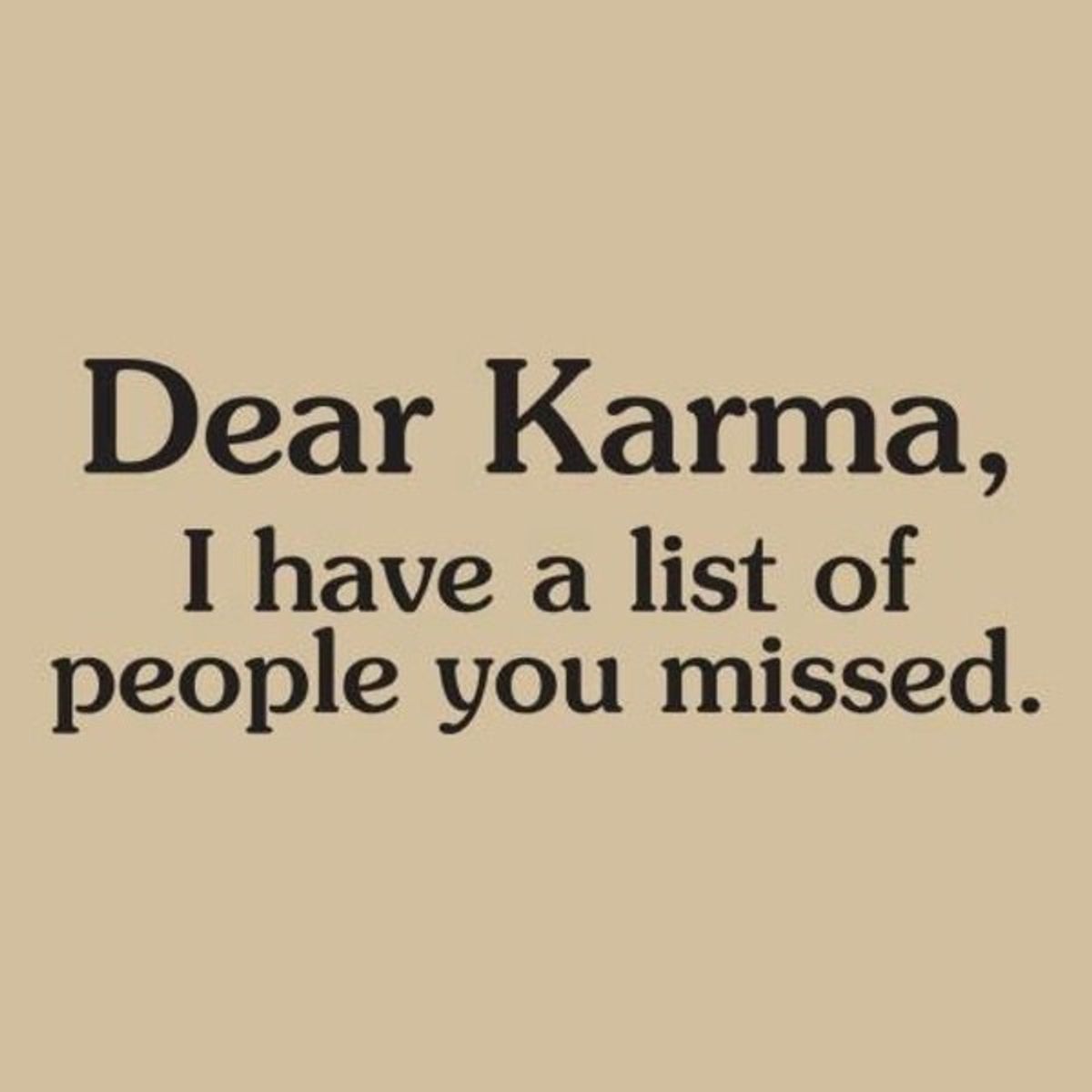 Good And Bad Karma