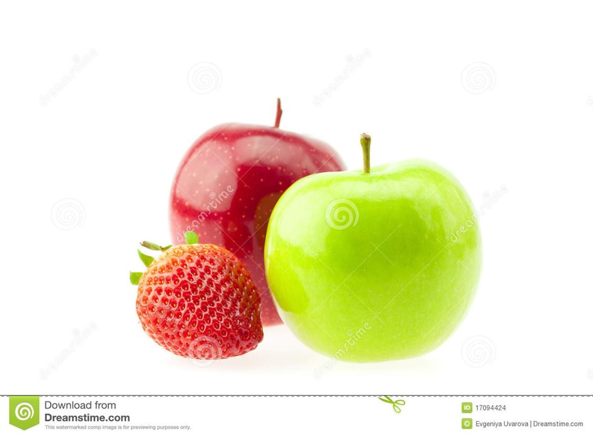 Strawberries vs. Apples