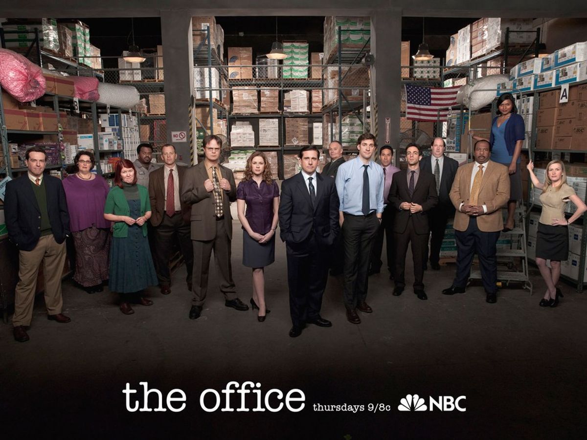 The Days Of The Week As Characters From "The Office"
