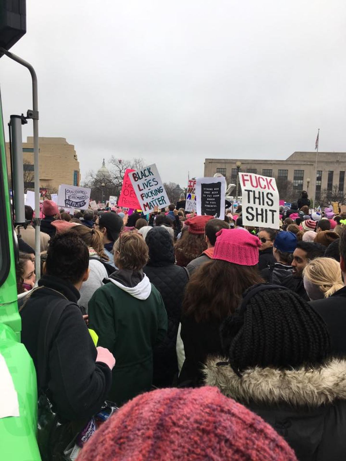 The Women's March On Washington: History In The Making