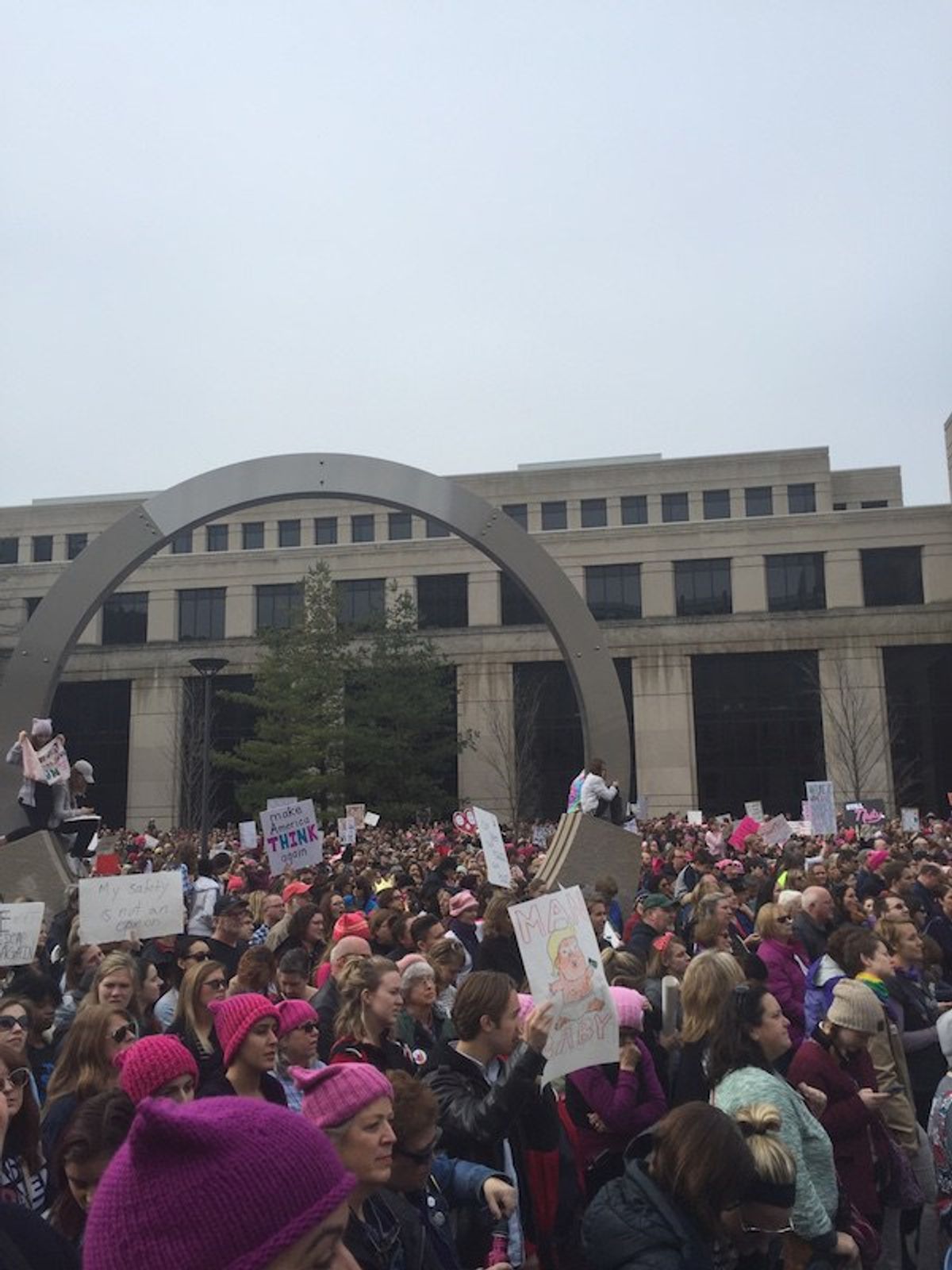 I Attended My First Women's March, And Here's What I Saw