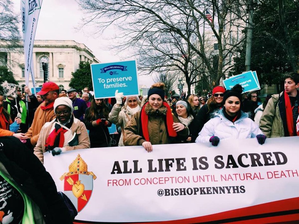 I March for Life Because Human Life Is Sacred