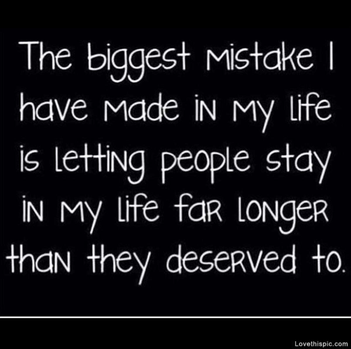 My Mistake
