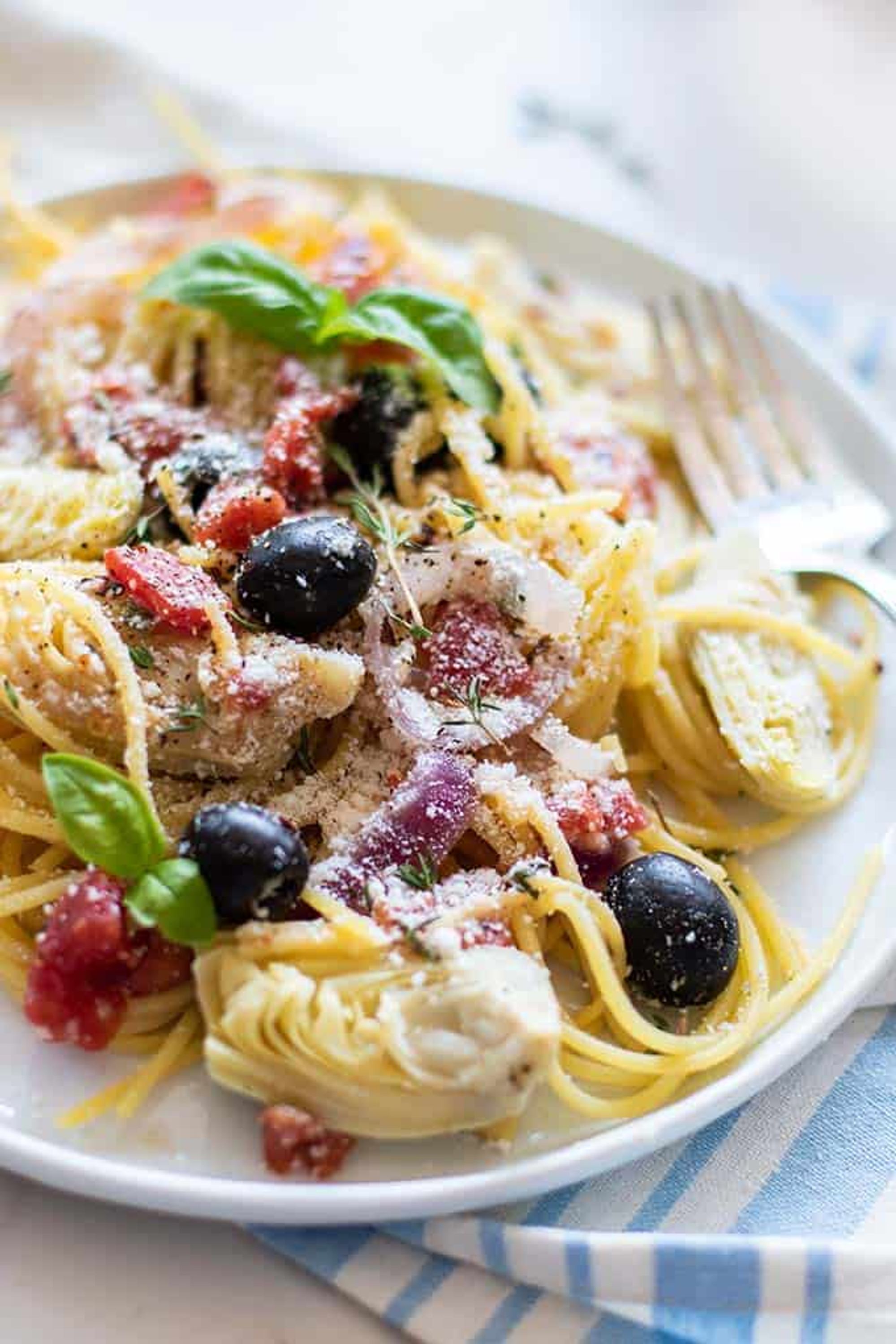 Mediterranean One Pot Pasta Gluten Free Sunkissed
