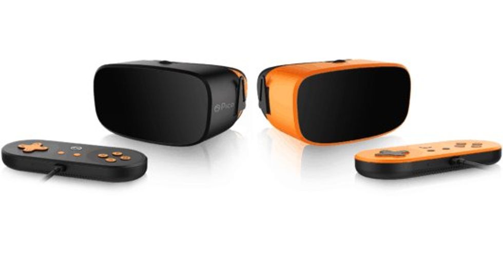 Mobile #VirtualReality Headset Pico Neo hat sogar eigene Motion Controller. vrnerds.de/pico-neo-vr-he…