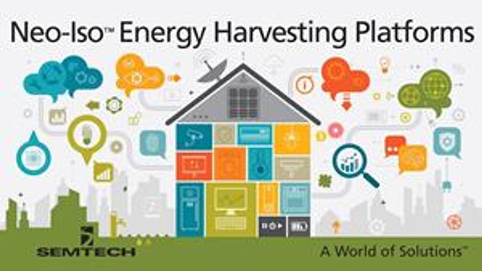 Semtech Neo-Iso™ Platform Now Features Next Generation Energy Harvesting Capability