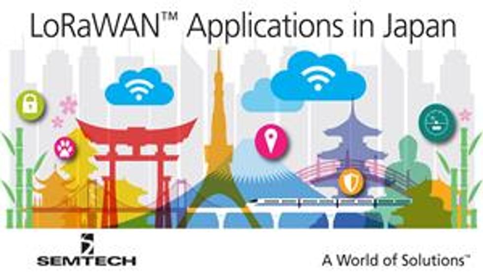 New LoRaWAN™-based Network in Japan Now Open for Field Testing Internet of Things Applications