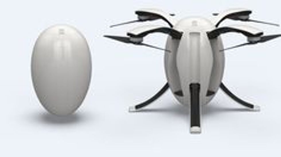 $1,300 Flying Robotic Egg Drone Is a Real Thing