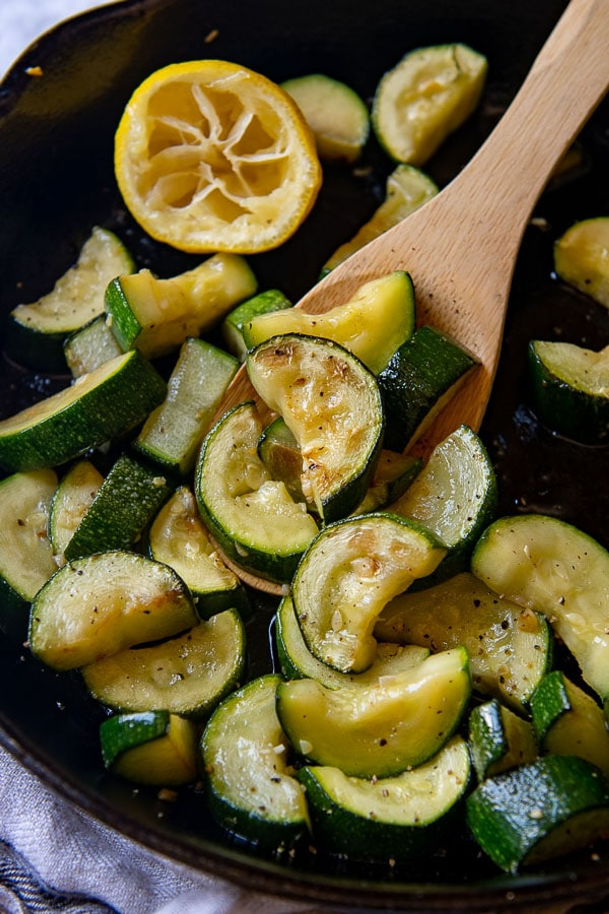 Best Sauteed Zucchini with Lemon & Garlic | 5 Minute Recipe! - My ...