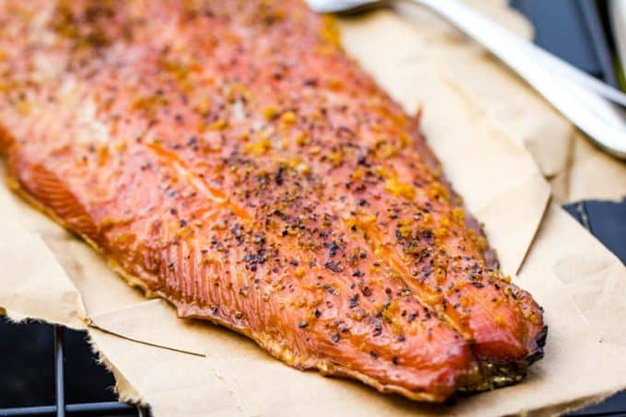 Lemon Pepper Smoked Salmon | Traeger Grilled Hot Salmon Recipe - My