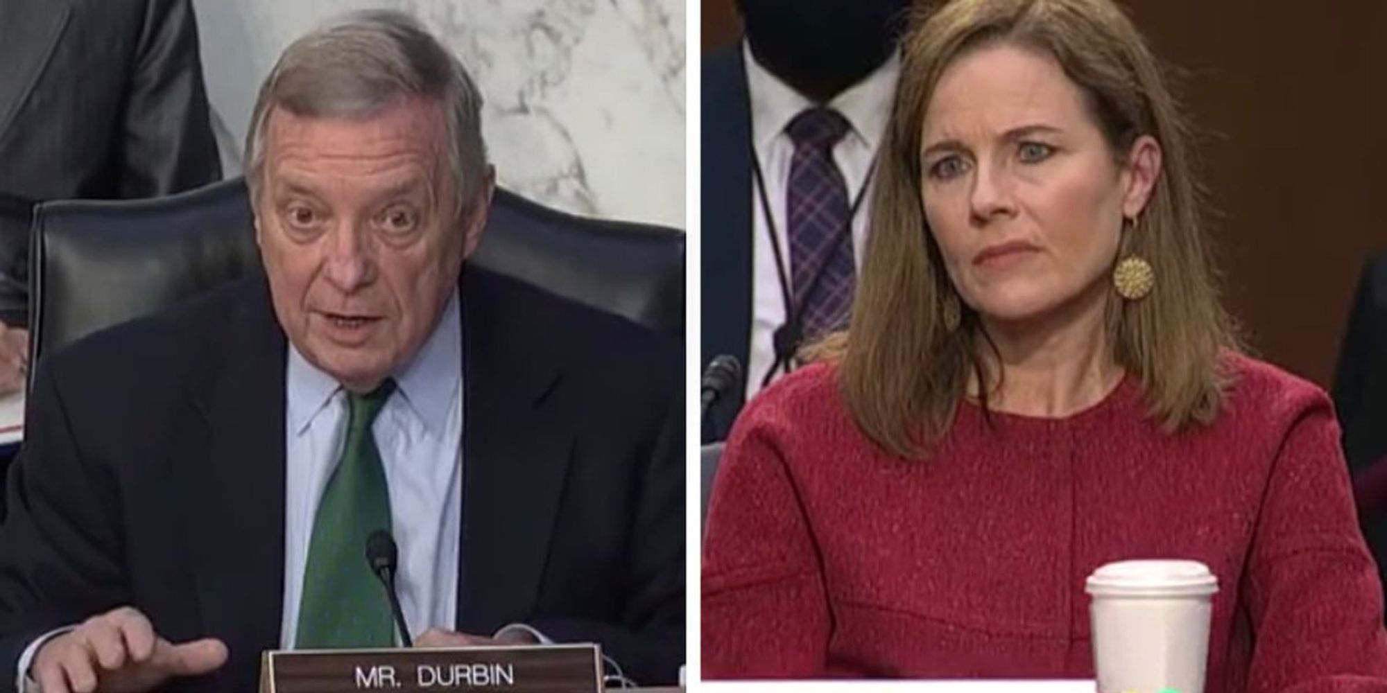 Watch: Dick Durbin dismantles Lindsey Graham's attack on Obamacare at Amy Barrett hearing