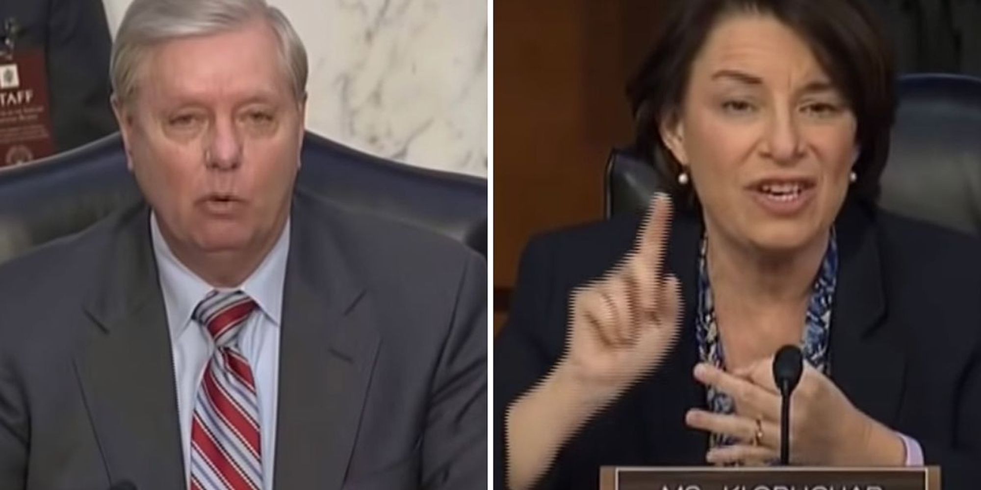 Lindsey Graham admits to Amy Klobuchar: 'Y'all have a good chance of winning the White House'