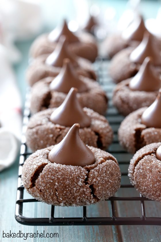 Chocolate Kiss Cookies Baked By Rachel My Recipe Magic   Img 