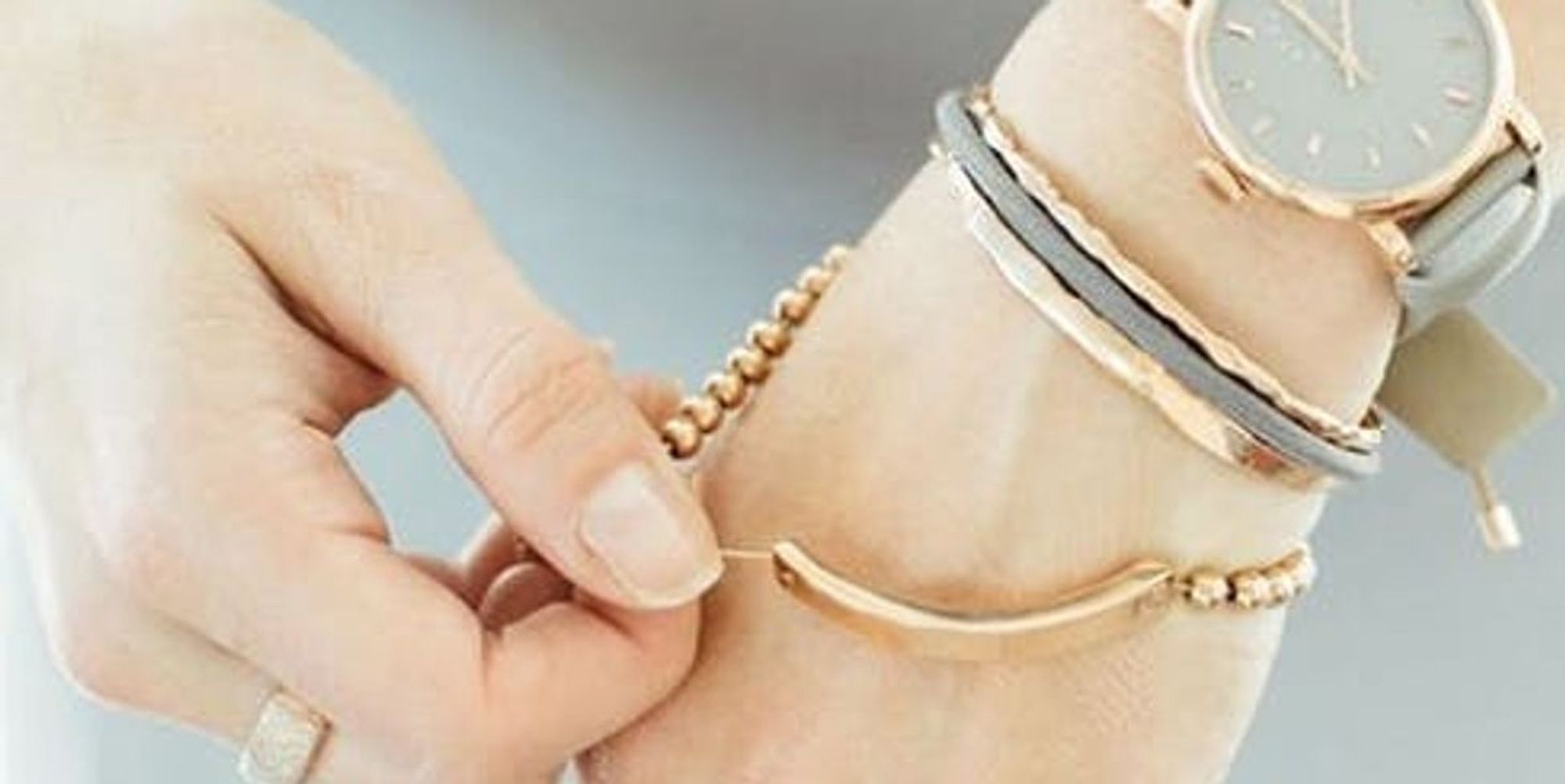 This Genius Bracelet + Hair Tie Combo Is a Total Game Changer Brit + Co