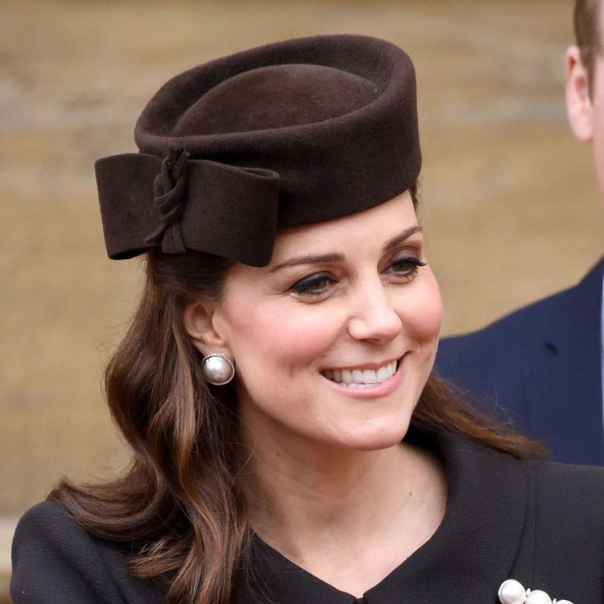 Kate Middleton Makes a Surprise Easter Appearance in Pearls - Brit + Co