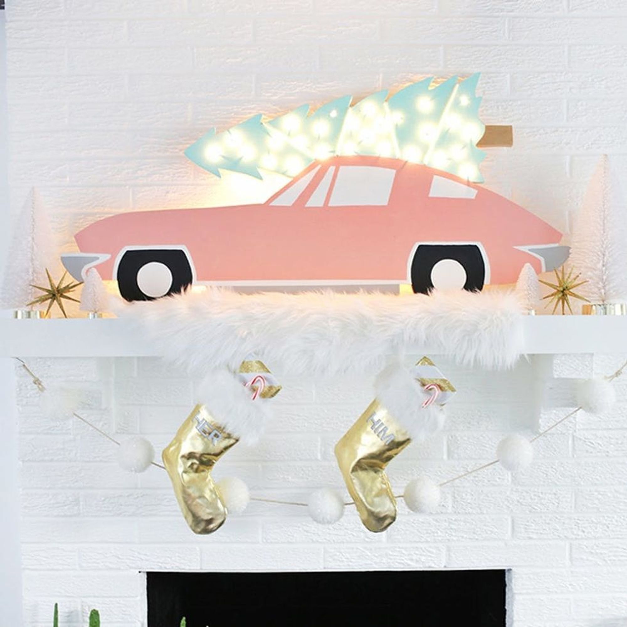 17 Unique Holiday Decor Ideas for Christmas Lights - Brit + Co