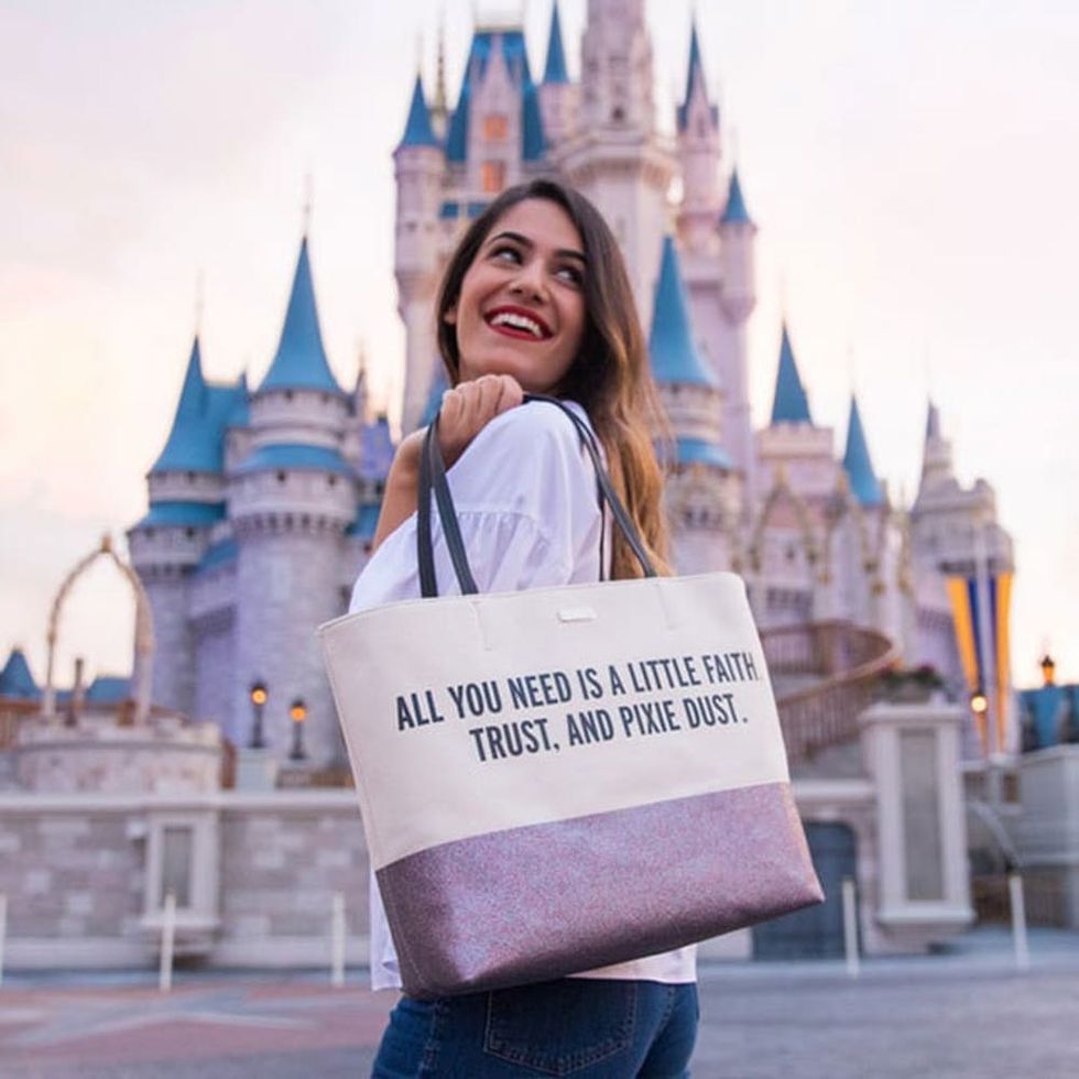 kate spade disney quote bags