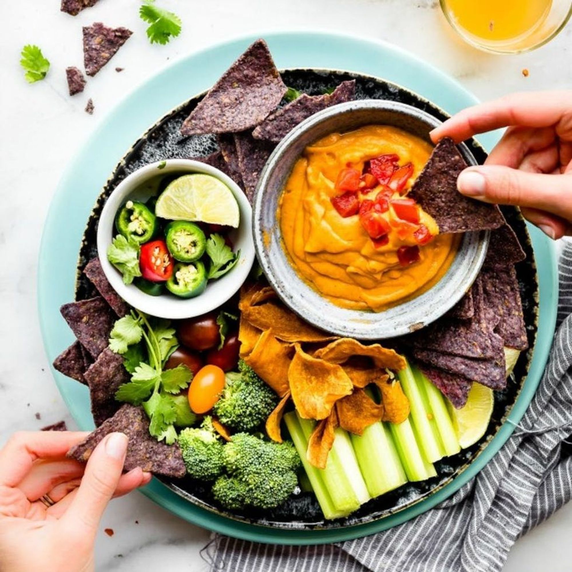 Damn Good Vegan Dips for Your Crudité and Crackers Brit + Co