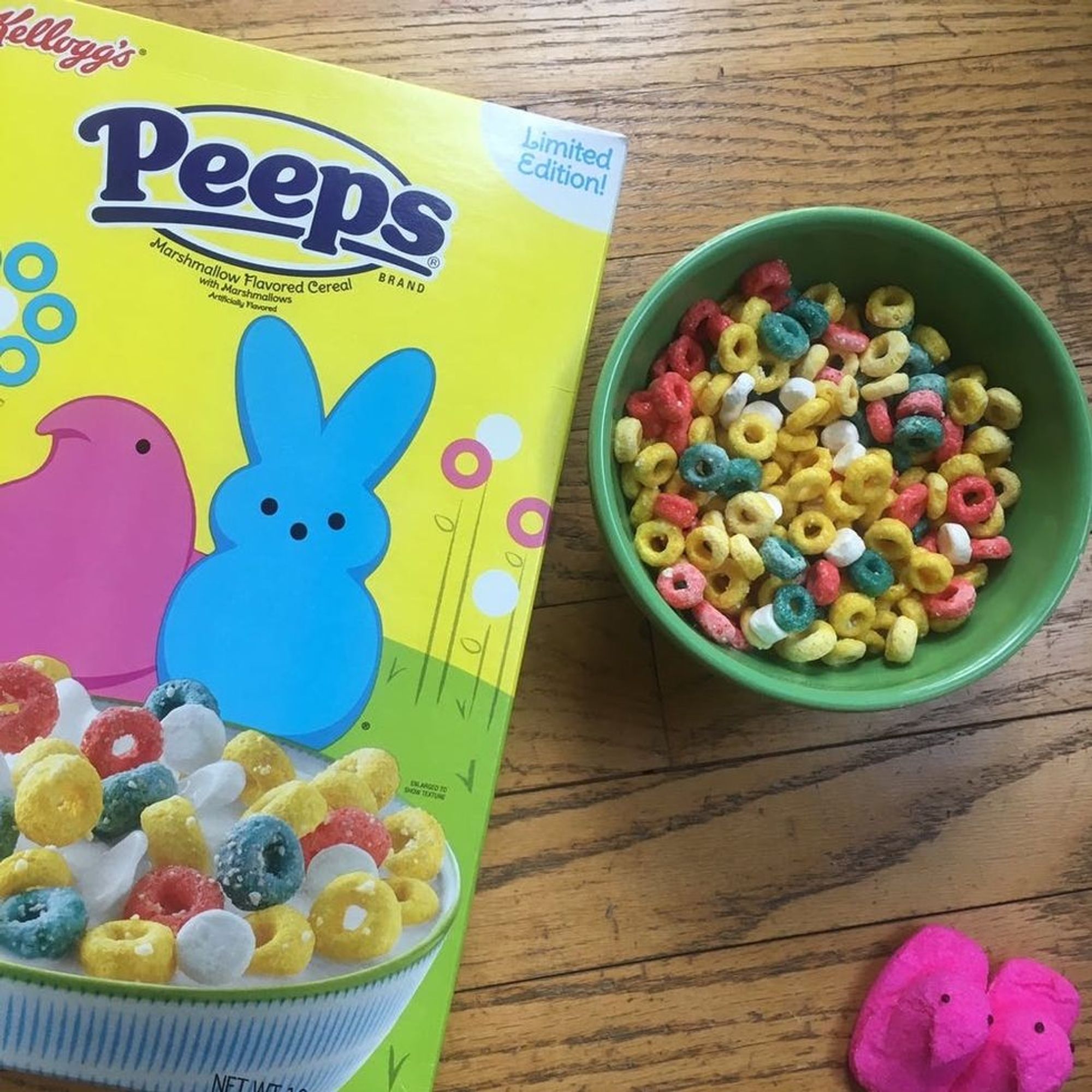 Peeps Cereal Doesn T Really Taste Like The Mallows But We Re Still