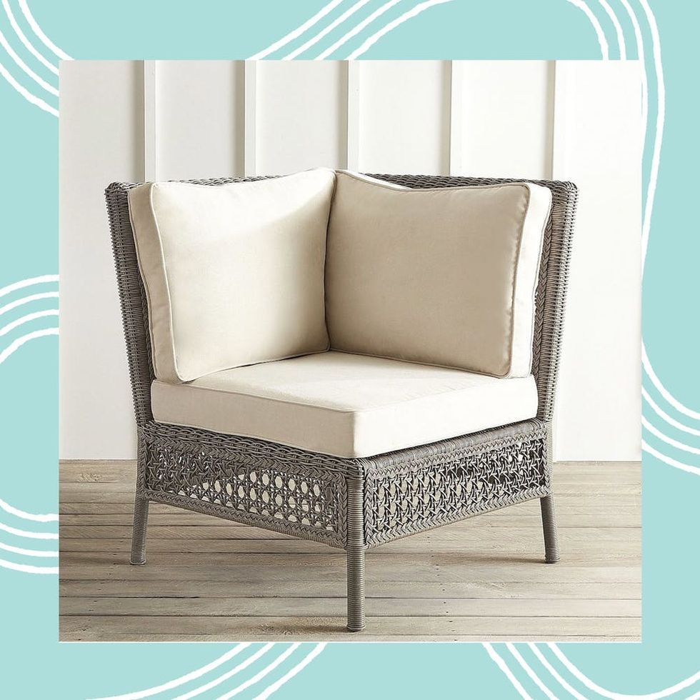 threshold southcrest wicker club chair