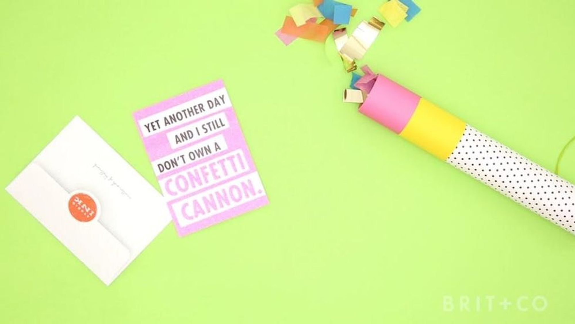 How to DIY a Confetti Cannon - Brit + Co