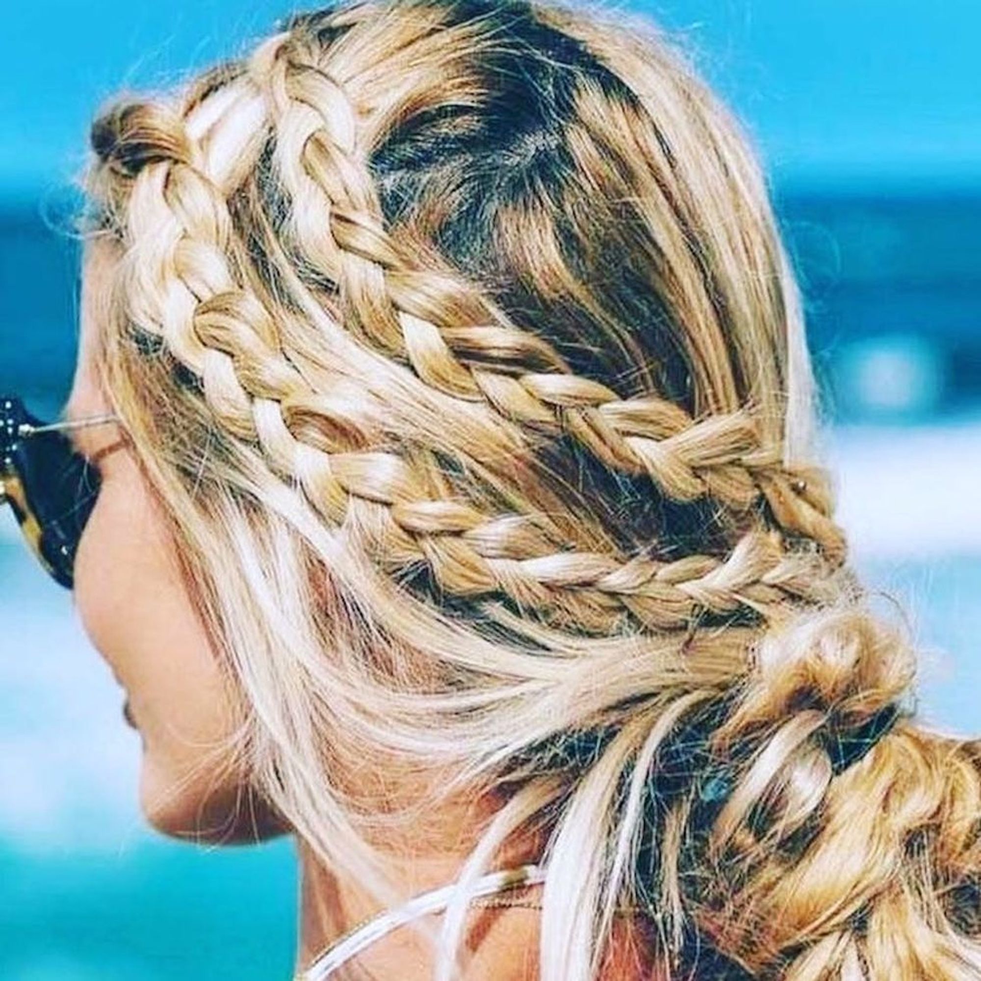 Messy Braids Are Everything We Want In A Summer Hairstyle Brit Co 