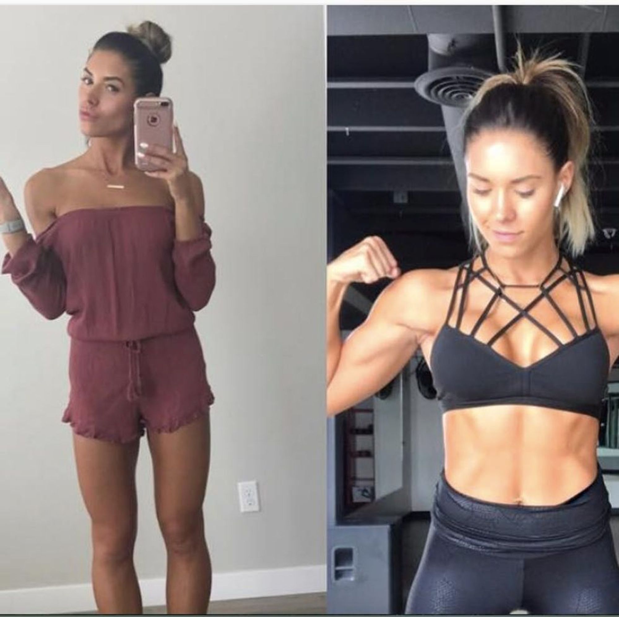 Instagram Fitness Star Immortalized In Art - 9dj9q30